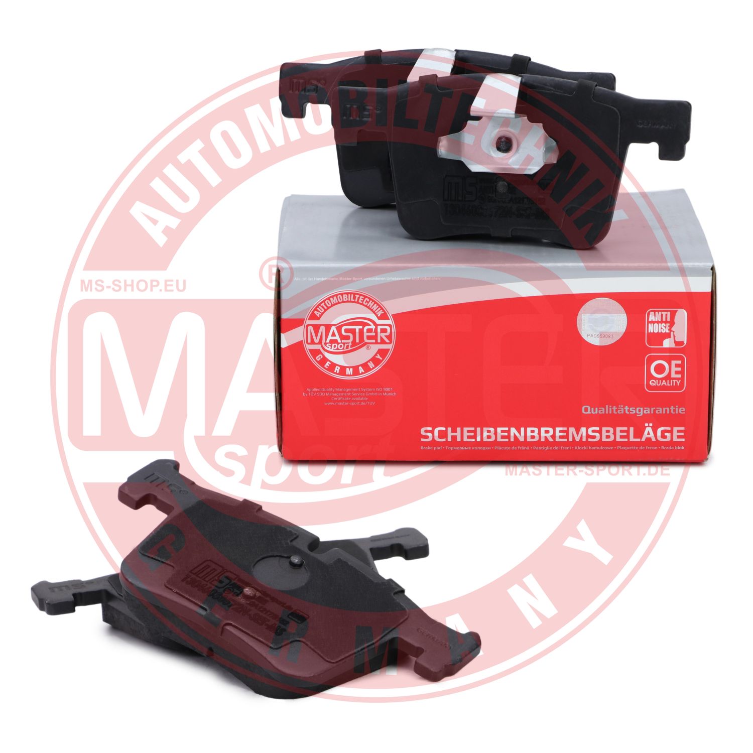Placute frana MASTERSPORT GERMANY 13046038572N-SET-MS
